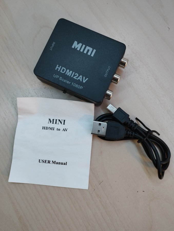 HDMI Till AV konverter