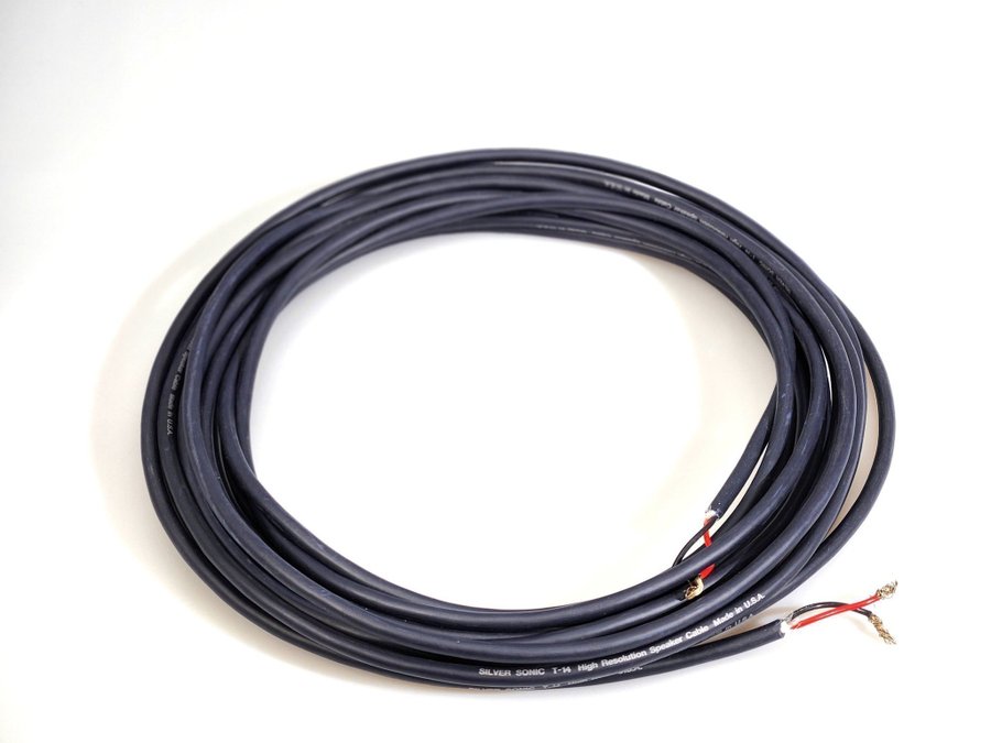Silver Sonik T-14 speaker cable 111meter