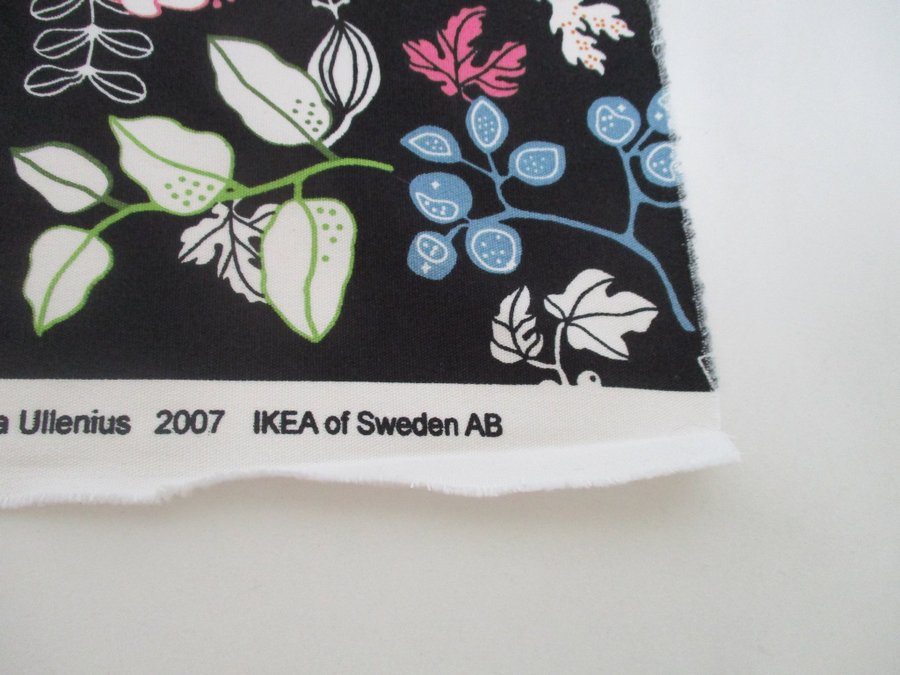 Vintage tyg / stuvbit / IKEA design Sissi Edholm och Lisa Ullenius 2007