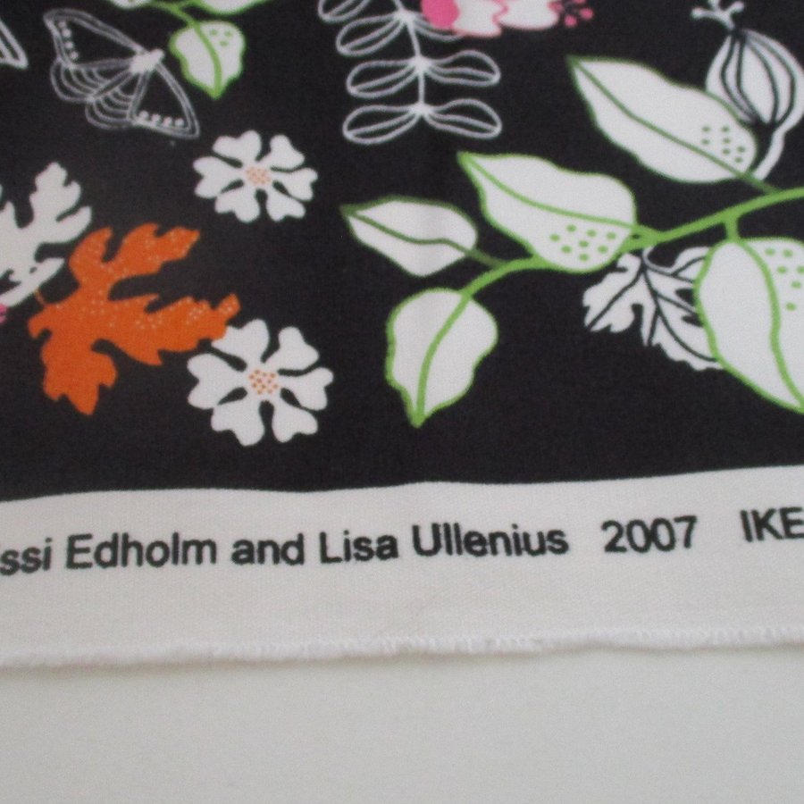 Vintage tyg / stuvbit / IKEA design Sissi Edholm och Lisa Ullenius 2007