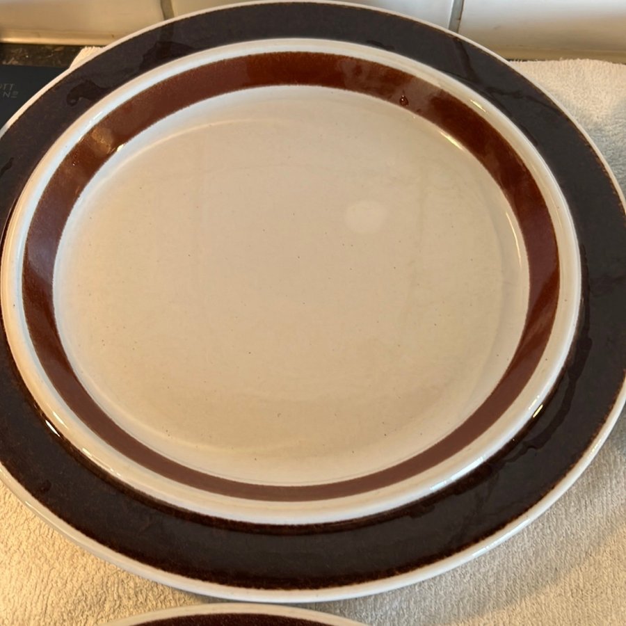 Arabia Rosmarin tallrikar 26 cm jättefint skick Retro