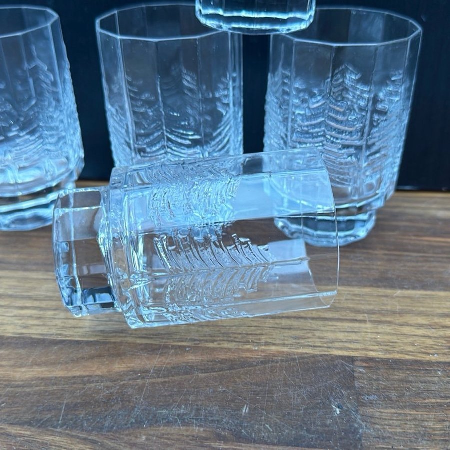 GLAS 15 st "Kuusi" Design Jorma Vennola för Iittala