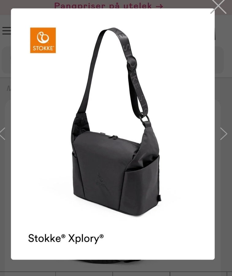 Stokke skötväska