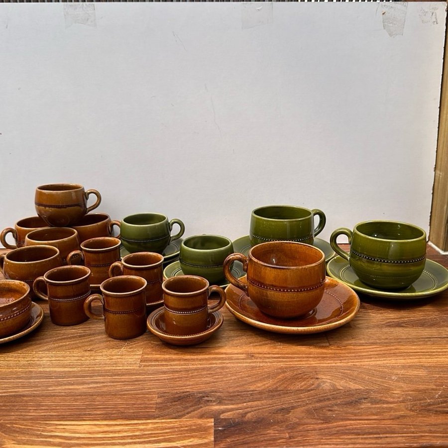 Retro/ Höganäs Keramik / PÄRLOR HÖGANÄS/ Stoneware Handmade