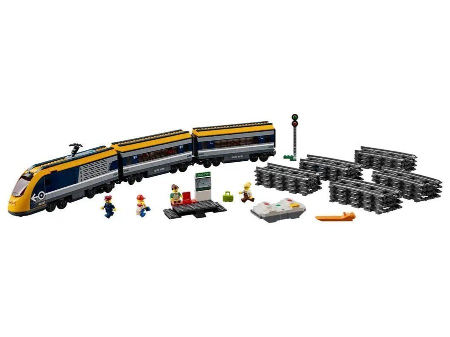 Lego city 60197 train oöppnad