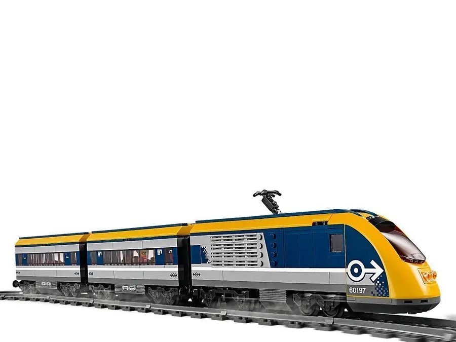 Lego city 60197 train oöppnad