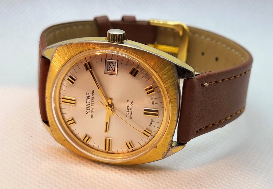 Vintage Watch Montine of Switzerland - [FHF 96/4] - Dress Watch - 34 mm