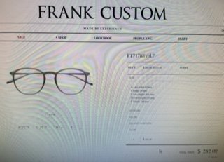 Frank Custom progressiva glasögon titan unisex 49 ¤ 20