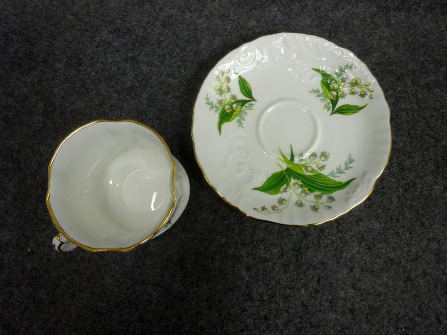 Kaffekopp Fat Liljekonvalj Hammersley Bone China England