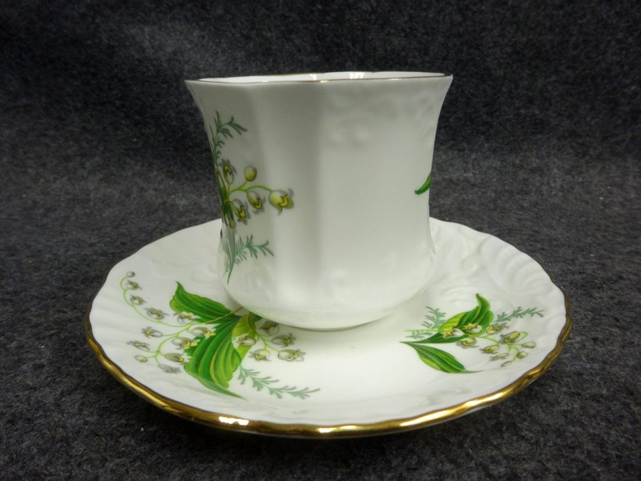 Kaffekopp Fat Liljekonvalj Hammersley Bone China England