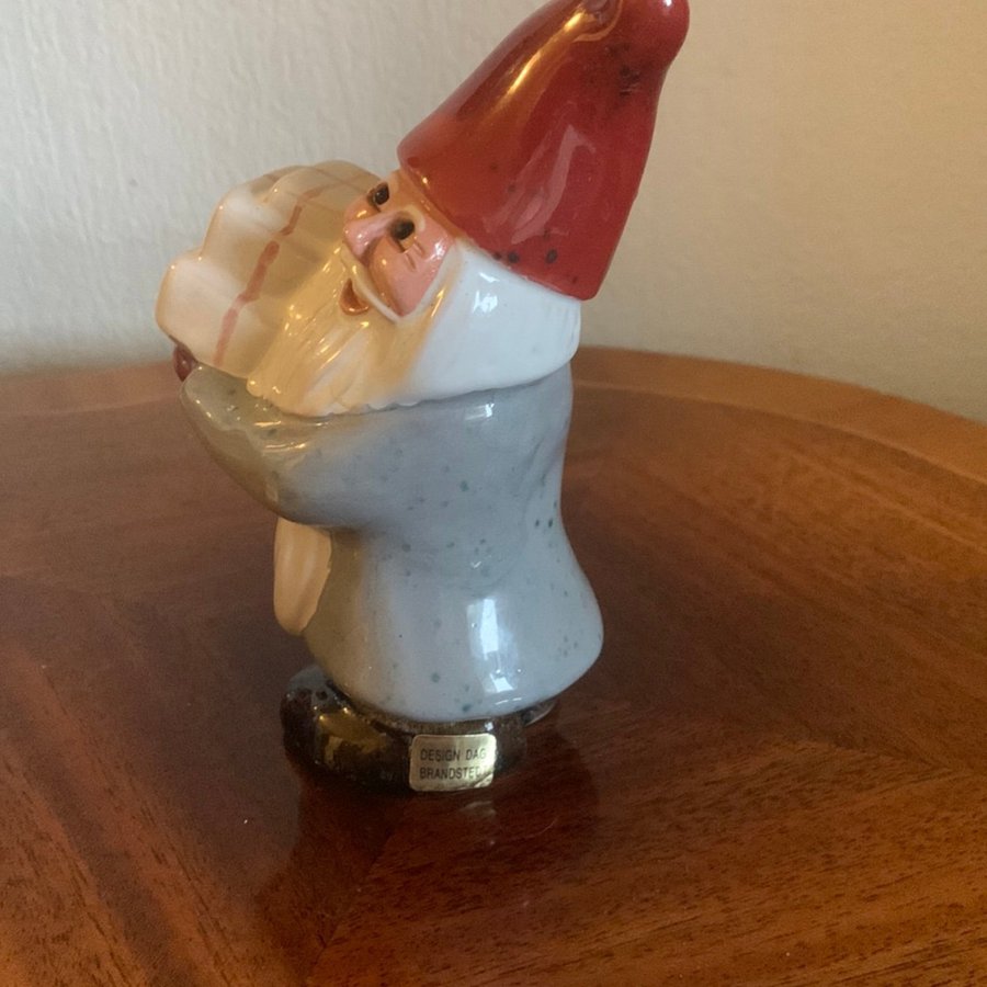 DAG BRANDSTEDT design TOMTE signerad DB rare VINTAGE handmålad