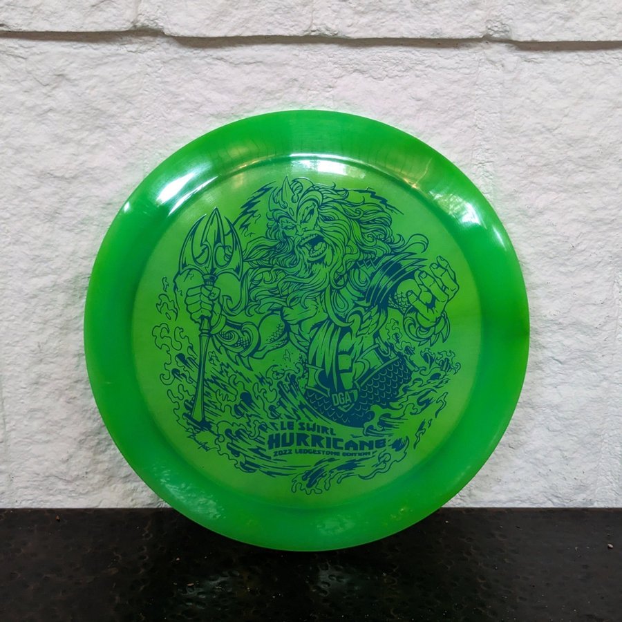 DGA - LE Swirly Hurricane 2022 Ledgestone disc för discgolf