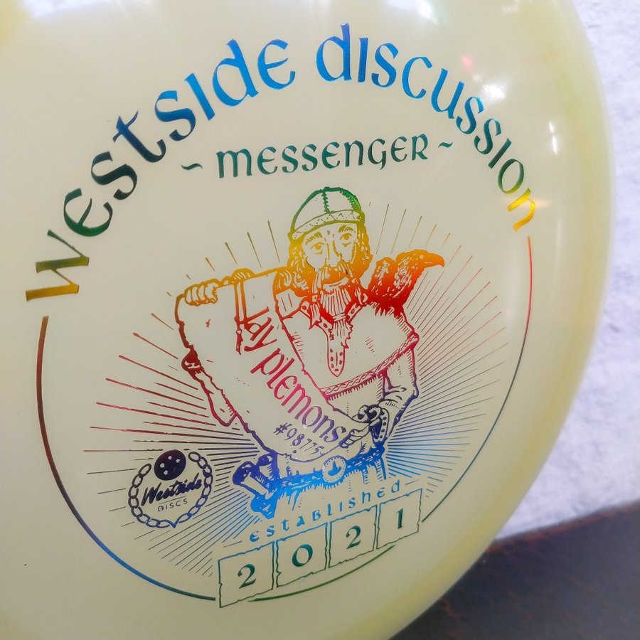 Westside discs - Northman Moonshine/Glow plastic disc för discgolf