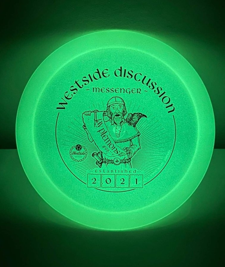 Westside discs - Northman Moonshine/Glow plastic disc för discgolf