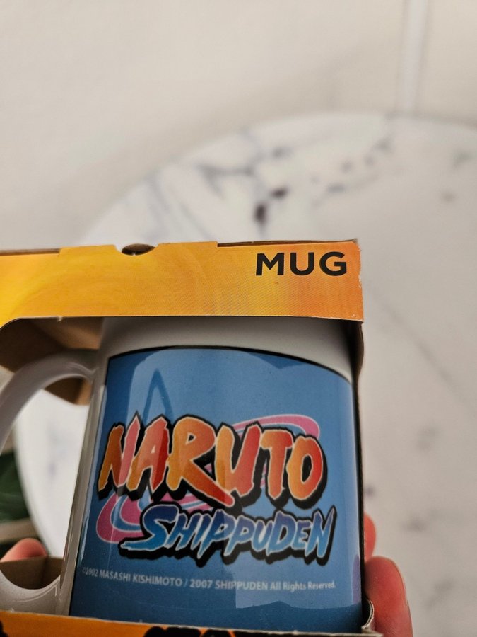 NY Naruto Shippuden Mugg Manga Anime