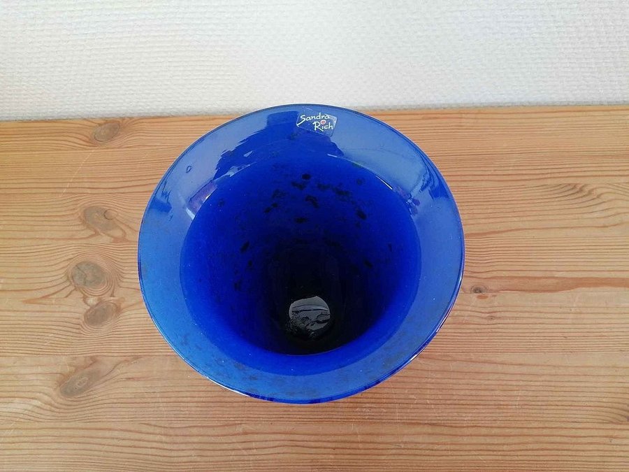 Sandra Rich Kunstglas - Super Flot Vase