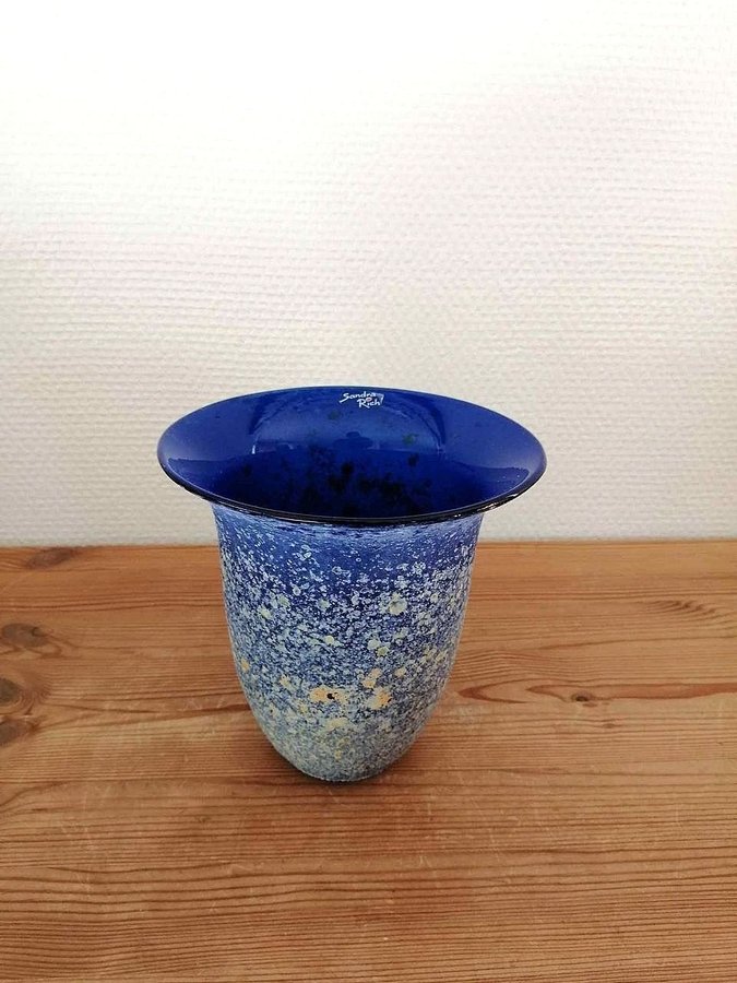 Sandra Rich Kunstglas - Super Flot Vase
