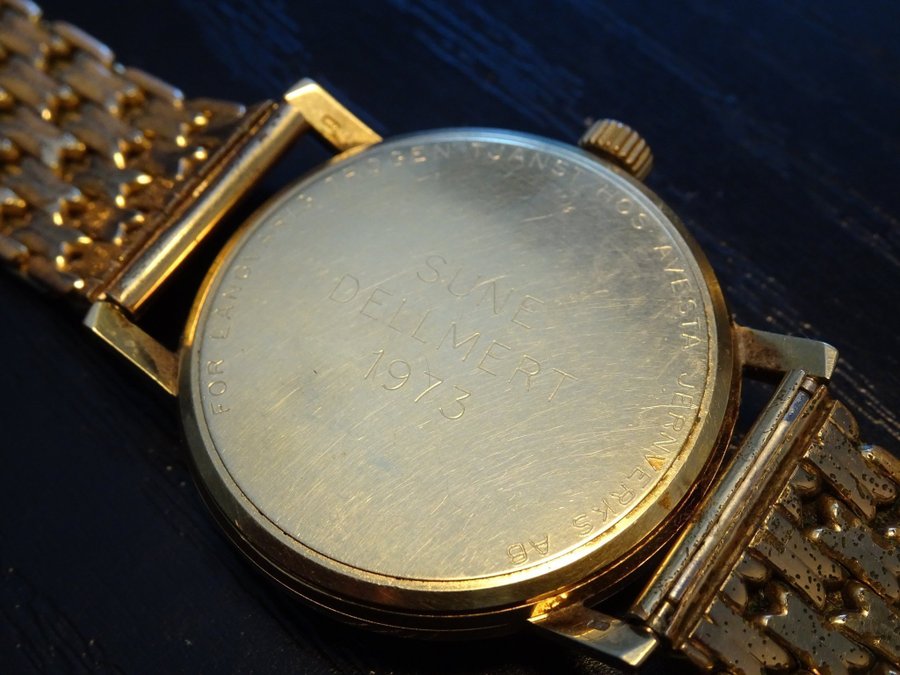 Zenith Guld armbandsklocka 51 år gammal  Zenith Gold wristwatch 51 years old