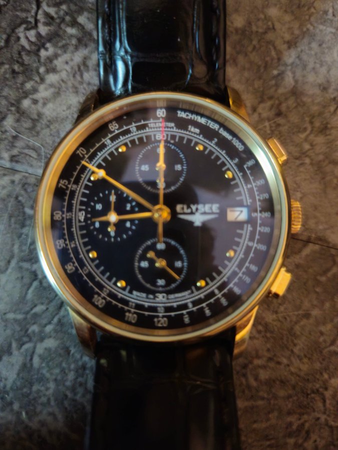 Elysee Chronograph Klocka