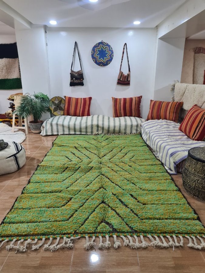 Beni ouarain matta 250x150 cm marockansk handgjord