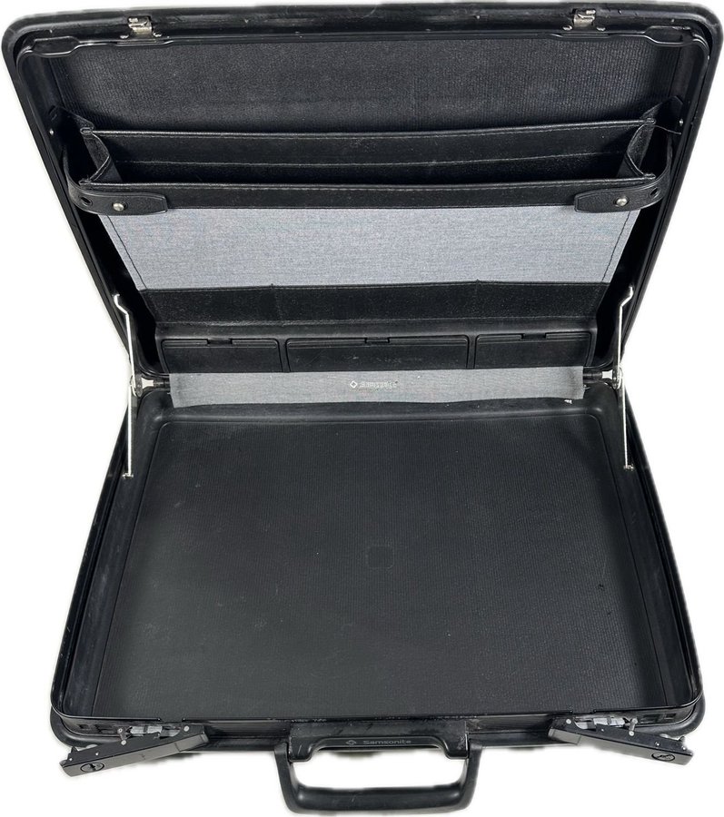 Väska Attache Samsonite Slim Hard-shell Attache Case Briefcase Portfölj France