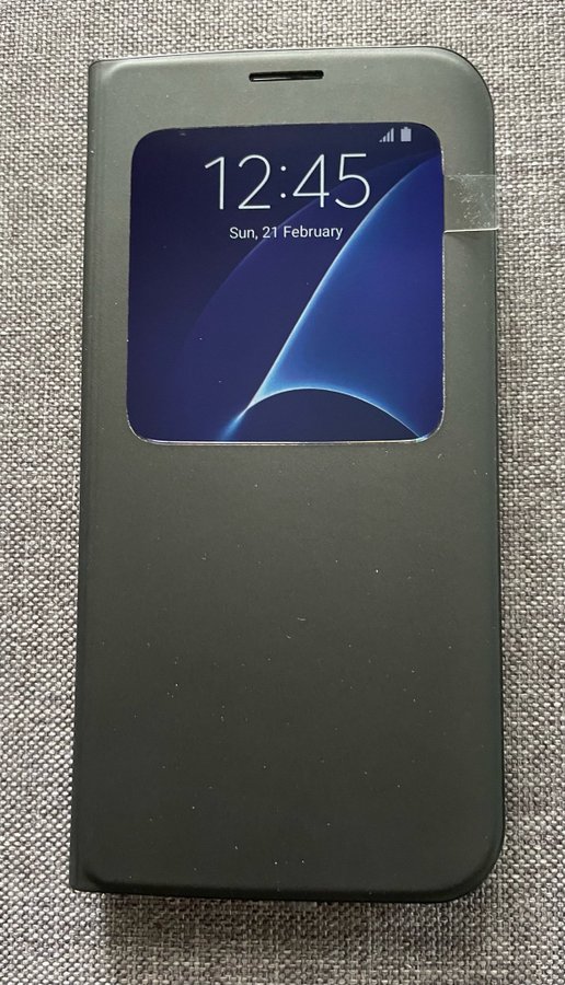Helt nytt Fodral Cover till Samsung S7 edge svart
