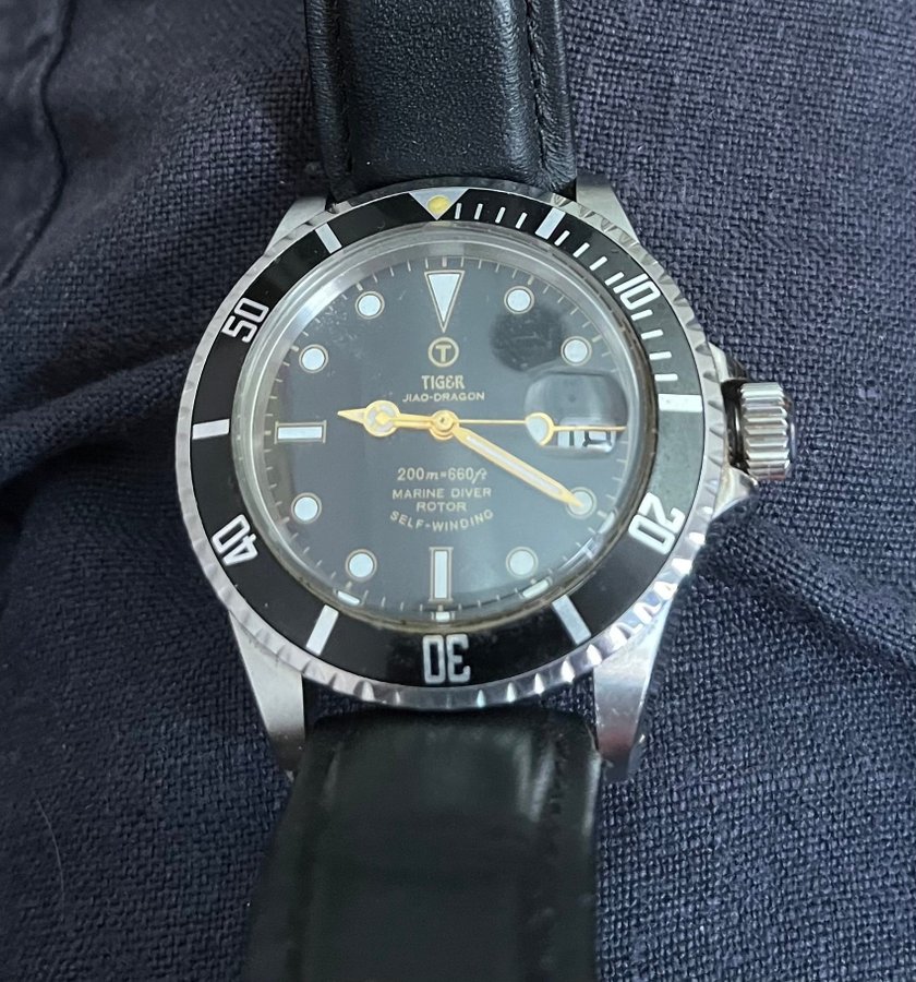 Tiger Jao-Dragon 200m Marine Diver Automatisk Klocka