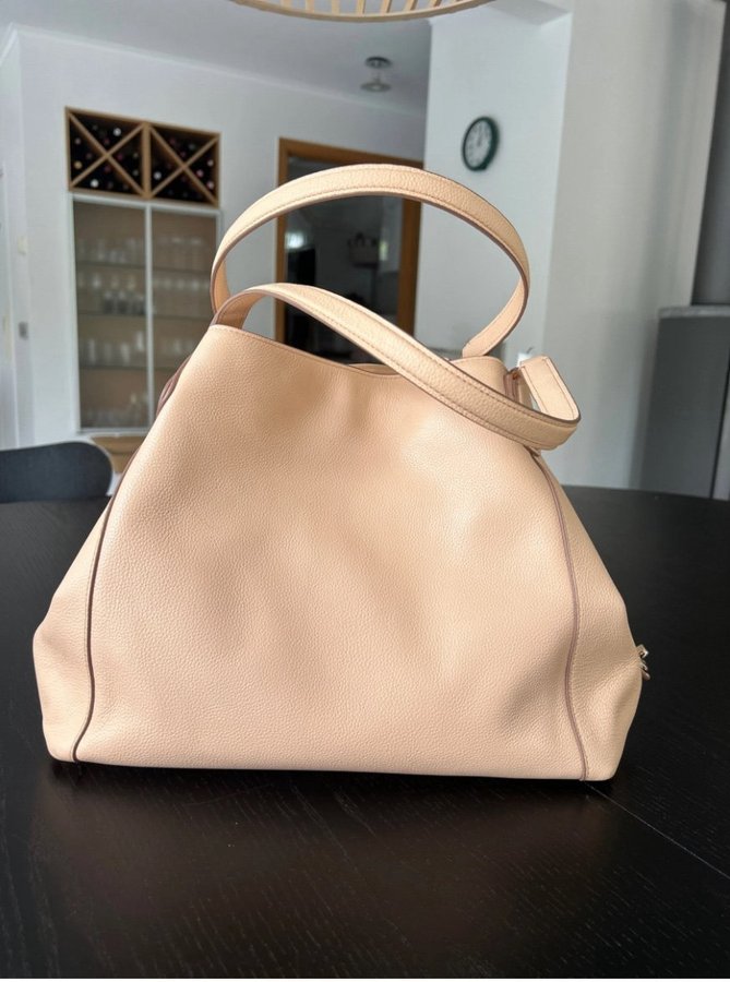Leather Coach NEW YORK handbag/shoulderbag