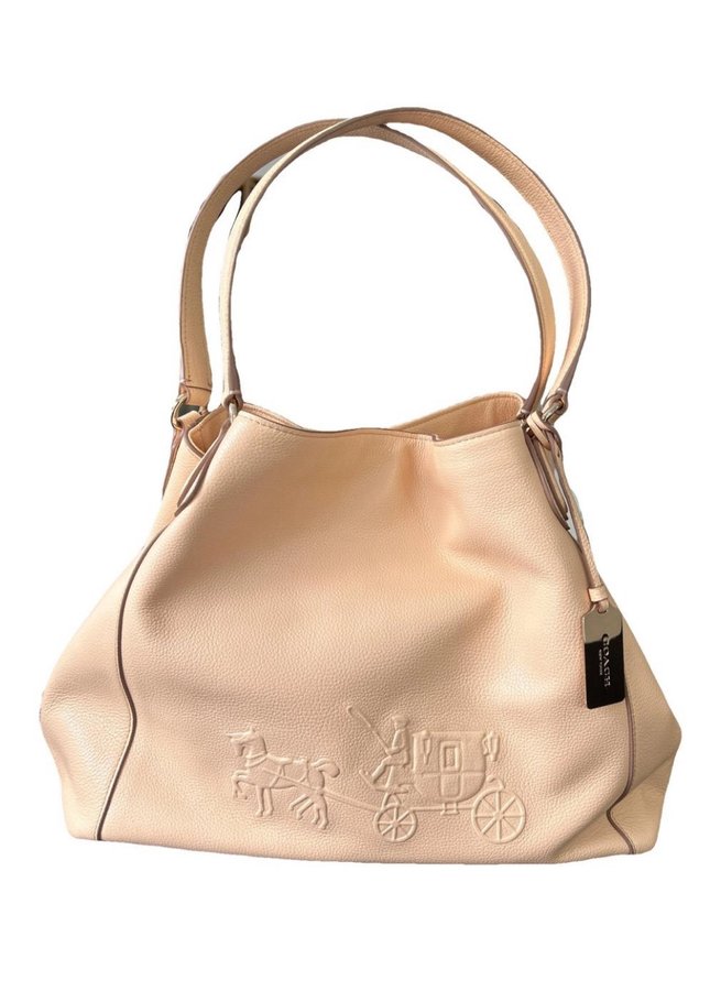 Leather Coach NEW YORK handbag/shoulderbag