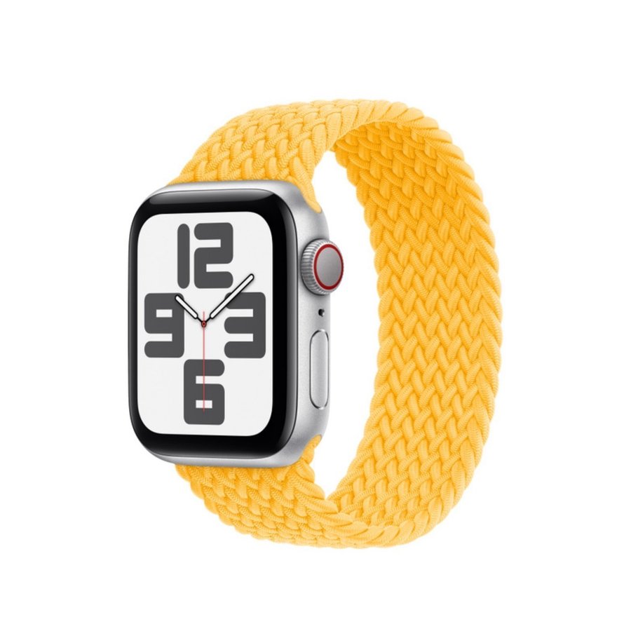 Apple Watch flätad Solo loop armband strl: M