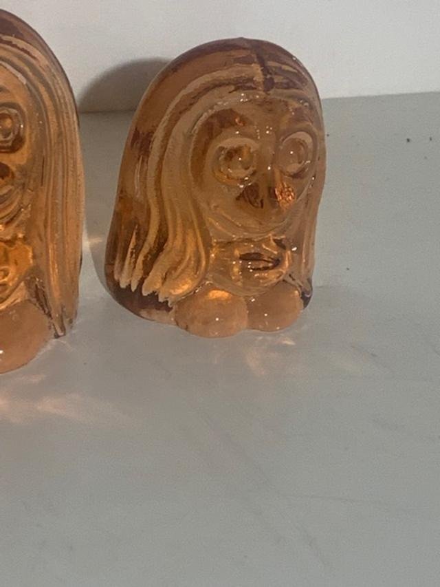 3st Glastroll Figuriner i glas / brun Bergdala Lindshammar