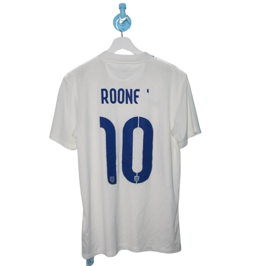 Nike white jersey England national football team jersey Rooney