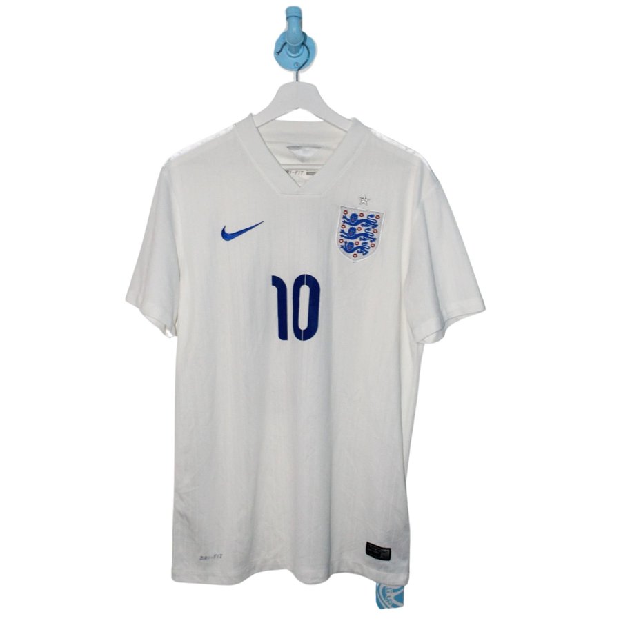 Nike white jersey England national football team jersey Rooney