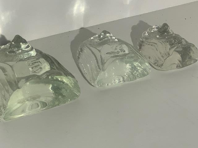 3st Glastroll Figuriner i glas Bergdala Lindshammar