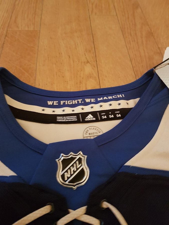 NHL Adidas Columus Blue Jackets Tredje Matchtröja XL