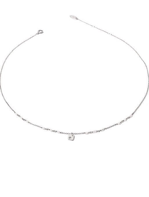 Natural Pearl Zircon Necklace