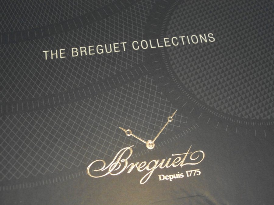 THE BREGUET COLLECTION 2023-2024 NY  Oanvänd