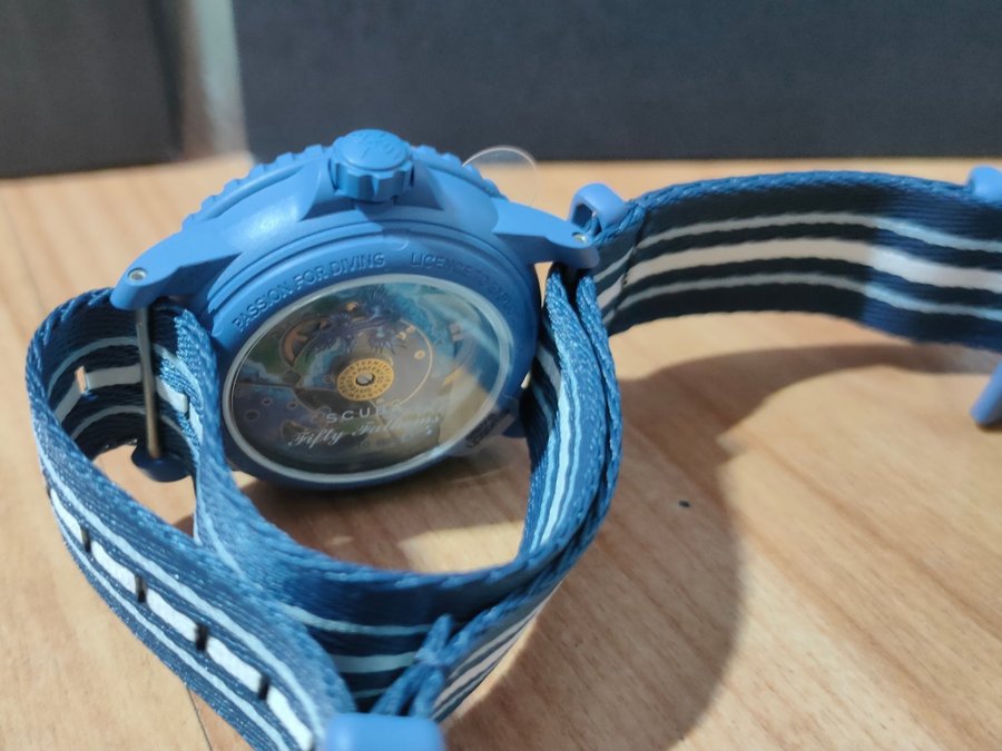 Blancpain x Swatch BIOCERAMIC Scuba Fifty Fathoms - Atlantic Ocean Klocka Watch