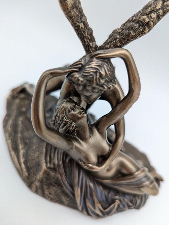 CUPID OCH PSYCHE - BRONSSTATY ( Skulptur Staty  Statyett )