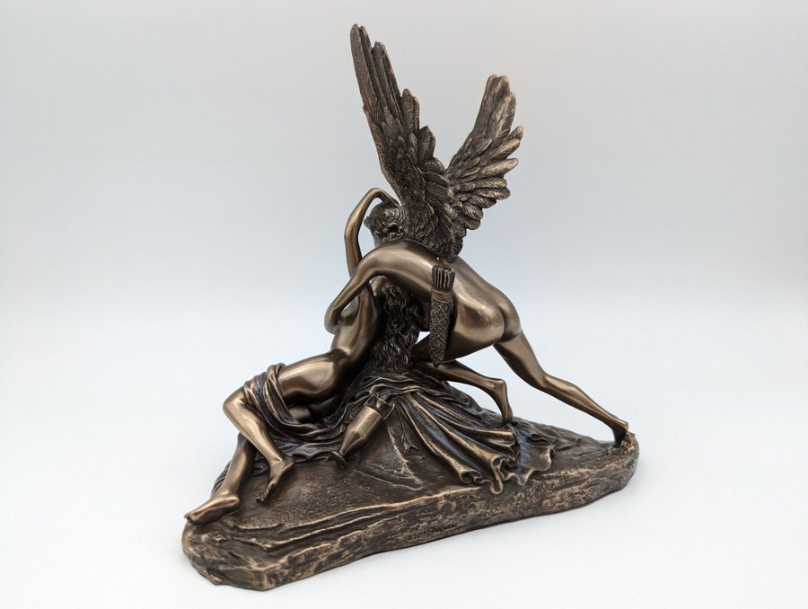 CUPID OCH PSYCHE - BRONSSTATY ( Skulptur Staty  Statyett )