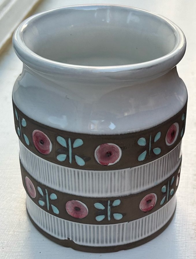 Mari Simmulson Keramikburk från Upsala-Ekeby