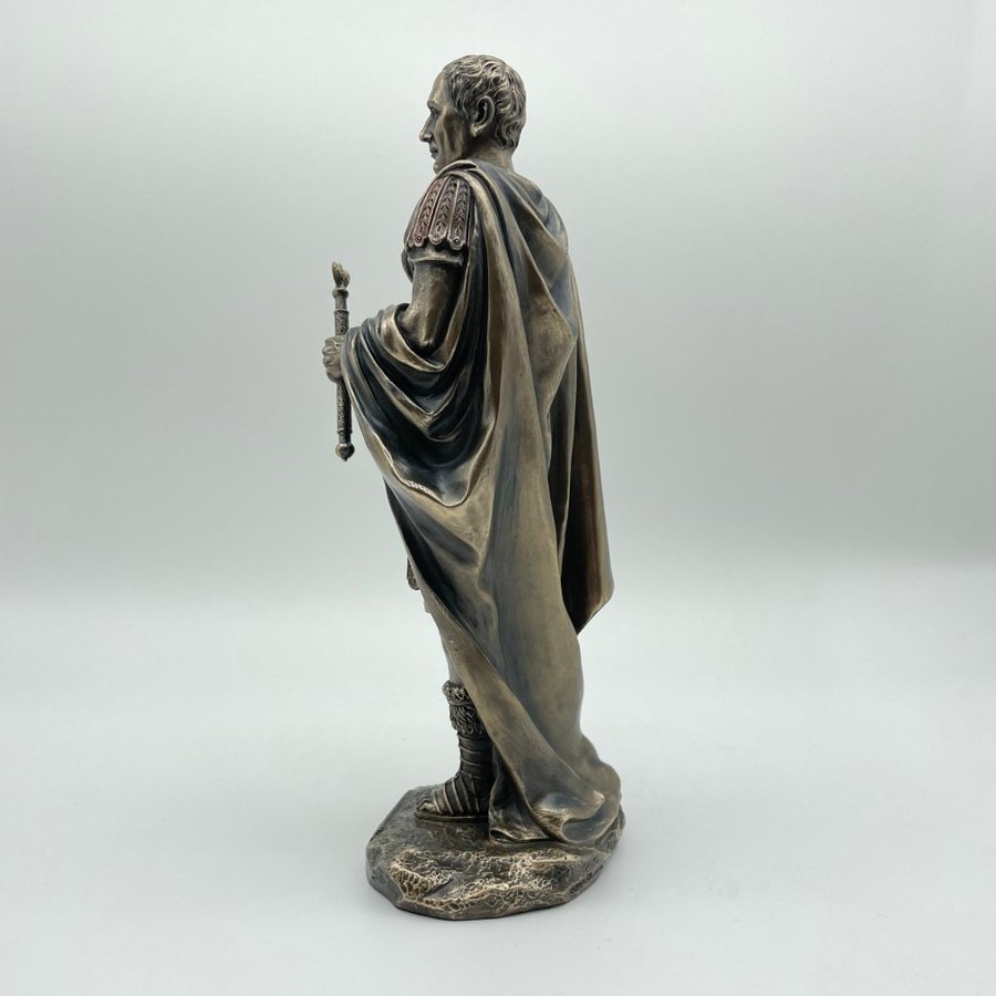JULIUS CAESAR - BRONSSTATY ( Skulptur Staty  Statyett )