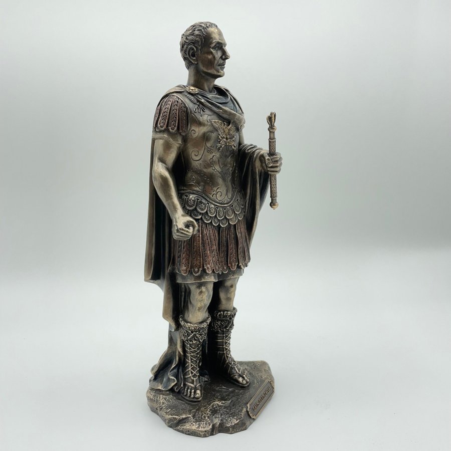 JULIUS CAESAR - BRONSSTATY ( Skulptur Staty  Statyett )