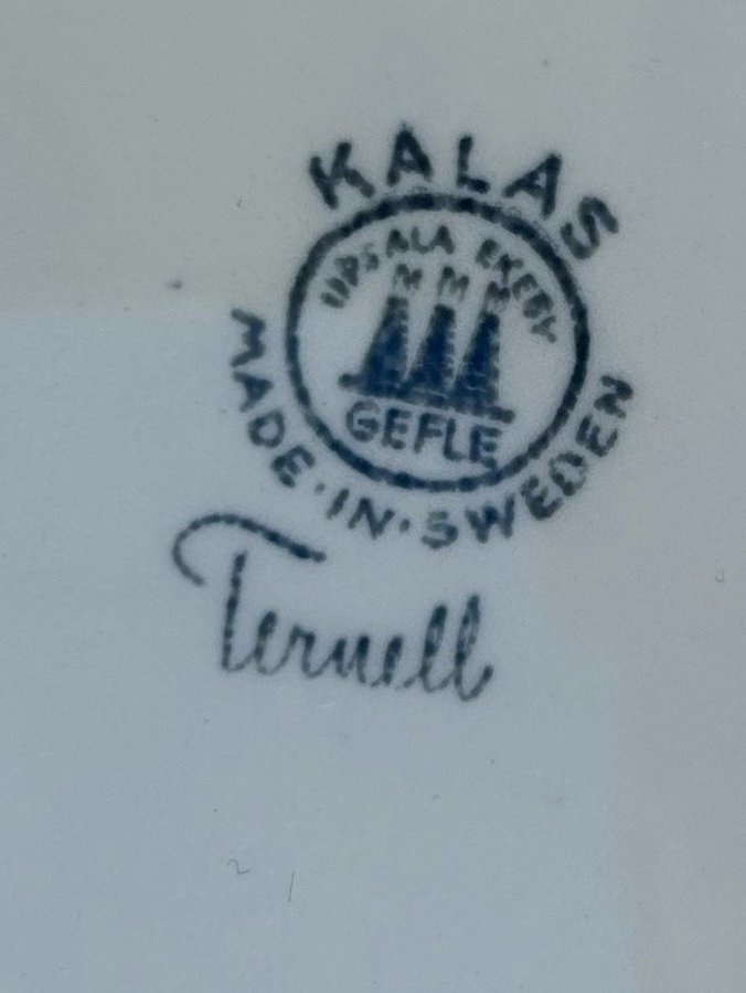 Gefle 'Kalas' av Berit Ternell – Ett Fat i Tidlös Design!