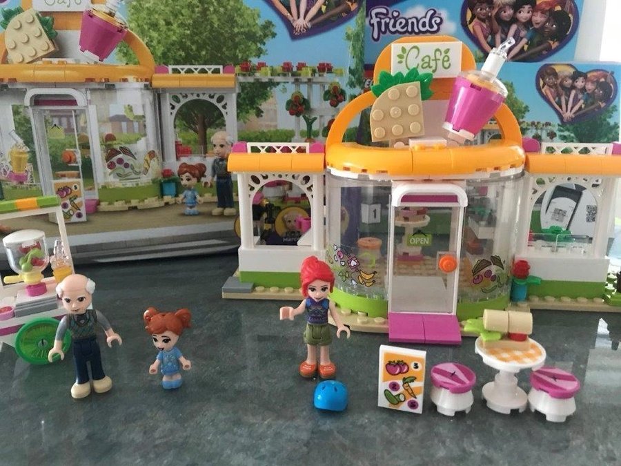 Lego Friends 41444 Ekologiska matbutik  med låda