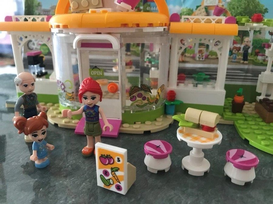 Lego Friends 41444 Ekologiska matbutik  med låda