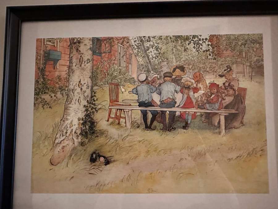 6 tavlor med Carl Larsson motiv