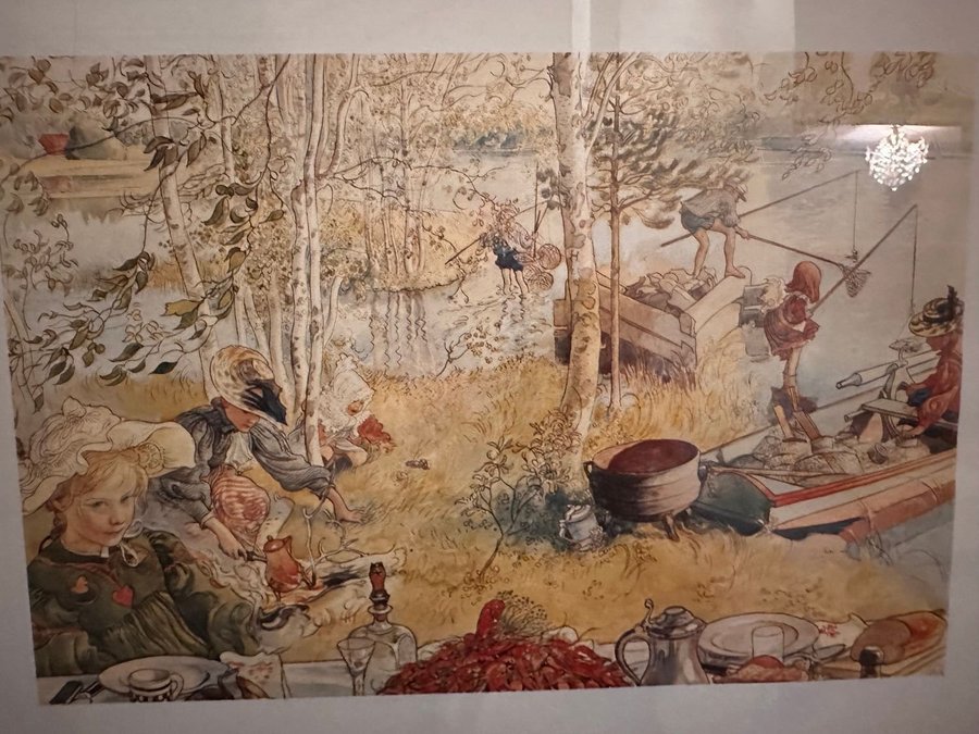 6 tavlor med Carl Larsson motiv