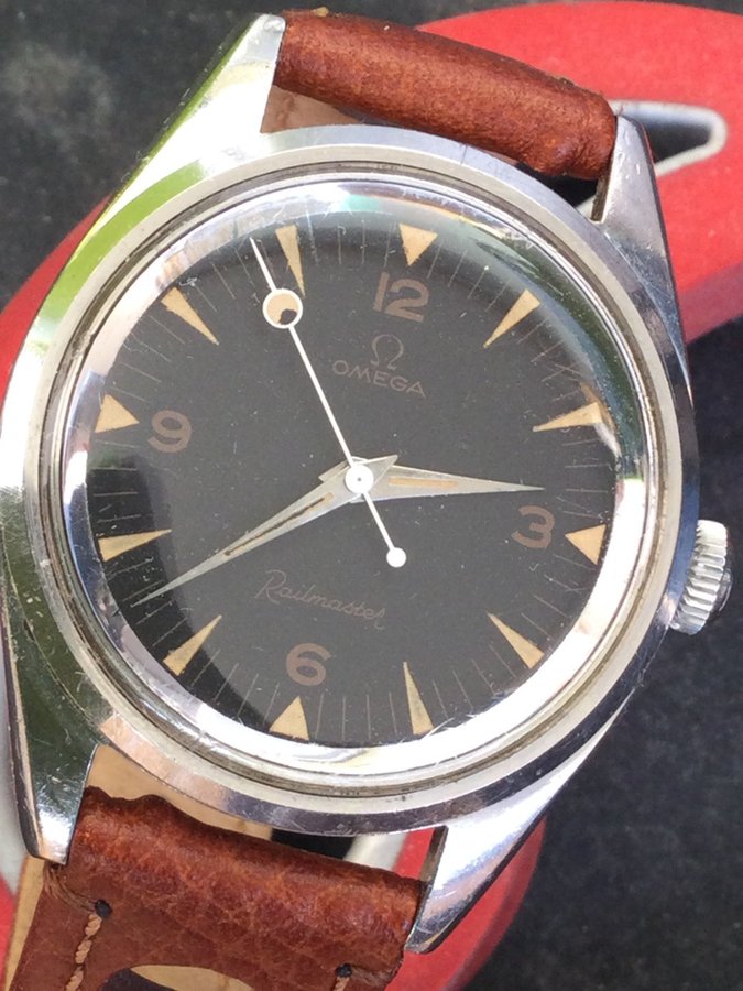 Omega Seamaster Railmaster CK2914-6 Lollipop armbandsur med OMEGA Extract o Box