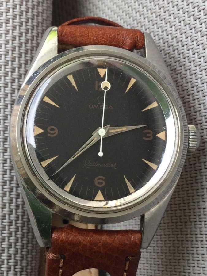 Omega Seamaster Railmaster CK2914-6 Lollipop armbandsur med OMEGA Extract o Box